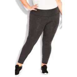 Women's Plus Size Pima High Rise Legging Charcoal - Tall | AVENUE LEISURE 12 Women's Plus Size Pima High Rise Legging Charcoal - Tall | AVENUE LEISURE -Avene Clothing Shop GUEST 03967468 2187 47bd a169 efa1f5eb11c1