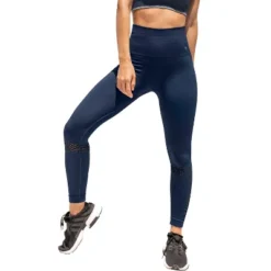 Leonisa High Waisted Legging With Double-Layered Waistband And Breathable Mesh Cutouts - -Avene Clothing Shop GUEST 0745ede8 69a9 43f9 ae01 615742016425