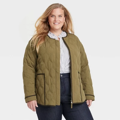 Women's Long Sleeve Quilted Jacket - Knox Rose™ 4 Women's Long Sleeve Quilted Jacket - Knox Rose™ - Image 4