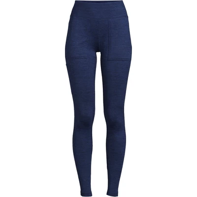 Lands' End Women's Active High Impact Fleece Lined Pocket Leggings 4 Lands' End Women's Active High Impact Fleece Lined Pocket Leggings - Image 4