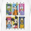 Women's Mickey & Friends Colorful Character Panels T-Shirt