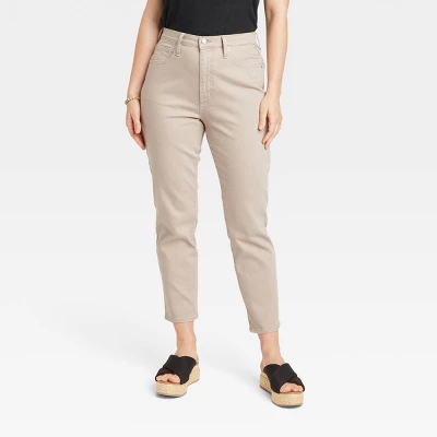 Women's High-Rise 90's Slim Straight Jeans - Universal Thread™ 3 Women's High-Rise 90's Slim Straight Jeans - Universal Thread™ - Image 3