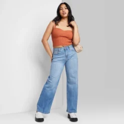 Women's Super-High Rise Wide Leg Baggy Jeans - Wild Fable™ Blue Wash 6 Women's Super-High Rise Wide Leg Baggy Jeans - Wild Fable™ Blue Wash -Avene Clothing Shop GUEST 180577b0 5ac7 40b1 ba77 9feb5ecc06d5