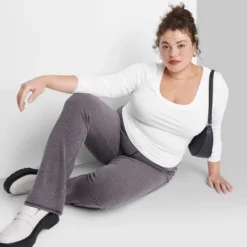 Women's Long Sleeve Scoop Neck T-Shirt - Wild Fable™ -Avene Clothing Shop GUEST 1c2514ab 3602 43a8 b2ad 635e46781aec