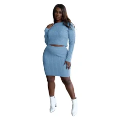 Rebdolls Women's Plus Size Cable Knit Mini Skirt -Avene Clothing Shop GUEST 1cd1b012 83f4 40a2 99e0 11f621a496fe