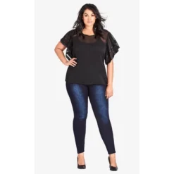 Women's Plus Size Asha Regular High Rise Skinny Jean - Denim | CITY CHIC -Avene Clothing Shop GUEST 1ec81c13 ca78 4eec 8a8d dd87065bf149