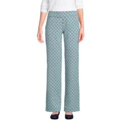 Lands' End Women's Tall Starfish Mid Rise Straight Leg Elastic Waist Pull On Pants -Avene Clothing Shop GUEST 223fd2d4 c55a 450a 9701 bc8794c01249