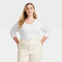 Women's Slim Fit Long Sleeve T-Shirt - Universal Thread™ -Avene Clothing Shop GUEST 24ab7886 0e1d 4f19 8a4d cd165b293f67