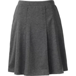 Lands' End Lands' End School Uniform Women's Ponte Pleat Skirt -Avene Clothing Shop GUEST 26a0ef3d bf60 455c 969f 07a08bcd70f6