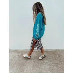 Women's Ascot + Hart Graphic Pullover Sweatshirt - Blue 9 Women's Ascot + Hart Graphic Pullover Sweatshirt - Blue -Avene Clothing Shop GUEST 2bbbd141 636d 458b 9b0f 8b135e70f327