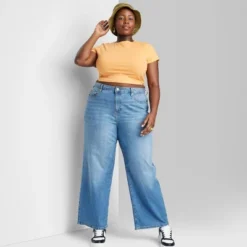 Women's Super-High Rise Wide Leg Baggy Jeans - Wild Fable™ Blue Wash 7 Women's Super-High Rise Wide Leg Baggy Jeans - Wild Fable™ Blue Wash -Avene Clothing Shop GUEST 2ef050c9 2a87 40e7 82c9 96a0b832406c