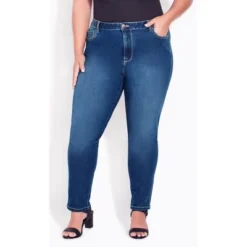Women's Plus Size Butter Denim Skinny Jean Mid Wash - Average | AVENUE -Avene Clothing Shop GUEST 2f0e45b7 4bee 438c be3a ba7210d9e7a7