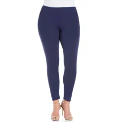24seven Comfort Apparel Women's Plus Comfortable Ankle Length Leggings -Avene Clothing Shop GUEST 2f1aabcf a823 4ae1 b444 3327fc0a0045