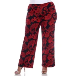 Women's Plus Size Printed Palazzo Pants - White Mark 30 Women's Plus Size Printed Palazzo Pants - White Mark -Avene Clothing Shop GUEST 30448702 7f6a 4f71 8864 62b68a175681