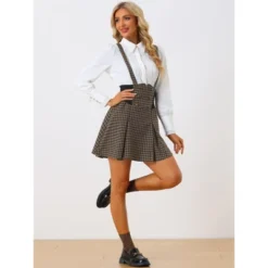 Allegra K Women's Overall Pinafore Plaid Mini Skirt 7 Allegra K Women's Overall Pinafore Plaid Mini Skirt -Avene Clothing Shop GUEST 3789a52e f8fd 4367 baf5 057611552b84