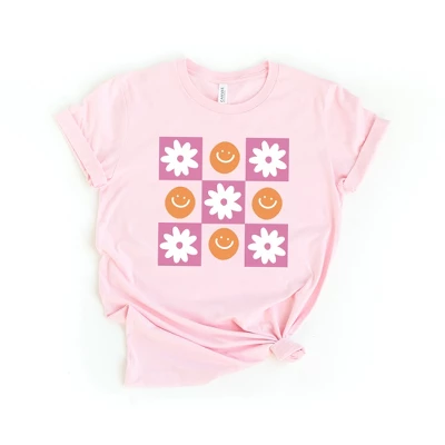 Simply Sage Market Women's Retro Smiley Face Short Sleeve Graphic Tee 5 Simply Sage Market Women's Retro Smiley Face Short Sleeve Graphic Tee - Image 5