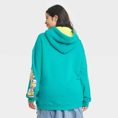 Women's Sanrio Keroppi Graphic Hoodie - Green 1 Women's Sanrio Keroppi Graphic Hoodie - Green