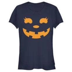 Junior's CHIN UP Halloween Jack O' Lantern Face T-Shirt -Avene Clothing Shop GUEST 41569342 b6cb 4c4b 973d d07e84d4913d
