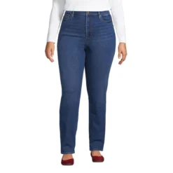 Lands' End Women's Recover High Rise Straight Leg Blue Jeans 10 Lands' End Women's Recover High Rise Straight Leg Blue Jeans -Avene Clothing Shop GUEST 42183e9e 2a89 4160 b0c9 6d9230b5c936