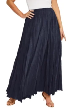 Jessica London Women’s Plus Size Flowing Crinkled Maxi Skirt -Avene Clothing Shop GUEST 4393f725 73a4 4825 ac92 e317325cfd29