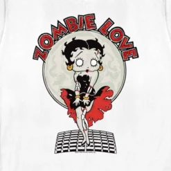 Women's Betty Boop Valentine's Day Zombie Love Dress T-Shirt
