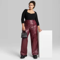 Women's High-Rise Straight Leg Faux Leather Cargo Pants - Wild Fable™ 12 Women's High-Rise Straight Leg Faux Leather Cargo Pants - Wild Fable™ -Avene Clothing Shop GUEST 45f2e669 18fe 42ef a5c5 6f85d7257550