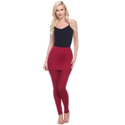 Women's Skirted Leggings - White Mark -Avene Clothing Shop GUEST 466f52c9 196c 4af4 9399 e9de1516de88