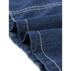 Agnes Orinda Women's Plus Size Denim Detachable Tie Button Front Mini Skirts With Pocket -Avene Clothing Shop GUEST 46702e26 f29d 4ff5 8303 34bdb4a076d9