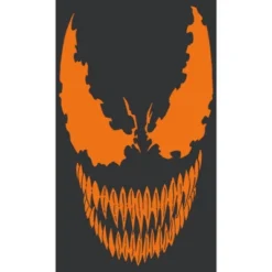 Women's Marvel Halloween Venom Scary Face Costume Racerback Tank Top