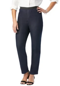 Jessica London Women’s Plus Size Petite Straight Leg Stretch Denim Jeggings -Avene Clothing Shop GUEST 47b83cb2 6b85 44e2 9628 e28c50de6195