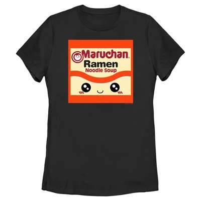 Women's Maruchan Cartoon Ramen Packet T-Shirt 3 Women's Maruchan Cartoon Ramen Packet T-Shirt - Image 3