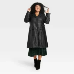 Women's Faux Leather Trench Coat - Ava & Viv™ -Avene Clothing Shop GUEST 508e09fe 755b 410e a4a6 77971ce9460e