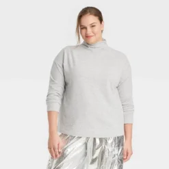 Women's Long Sleeve Mock Turtleneck T-Shirt - A New Day™ -Avene Clothing Shop GUEST 52e1d91a b564 41d6 b105 5bc6771c7e40