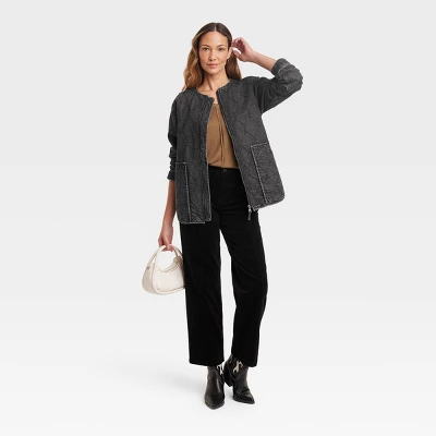 Women's Long Sleeve Quilted Jacket - Knox Rose™ 2 Women's Long Sleeve Quilted Jacket - Knox Rose™ - Image 2