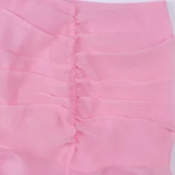 Women's Ruched Ruffle Mini Skirt - Begonia Pink -Avene Clothing Shop GUEST 54e0da13 b7a0 4617 96a4 40e65877de97