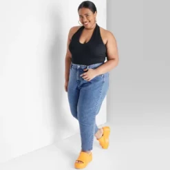 Women's Super-High Rise Curvy Tapered Jeans - Wild Fable™ Medium Wash -Avene Clothing Shop GUEST 56b8321e c1d8 42e8 adde bf5929706334