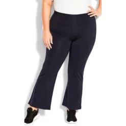 Women's Plus Size Pima Bootleg Legging Navy - Petite | AVE LEISURE -Avene Clothing Shop GUEST 57c28b8a 5035 40f8 9ff3 0e4fd289238e
