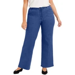 June + Vie By Roaman's Women’s Plus Size Curvie Fit Wide-Leg Jeans -Avene Clothing Shop GUEST 57e80eed 69e0 4d9c baf7 ff48797a8557