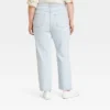Women's High-Rise 90's Distressed Straight Jeans - Universal Thread™