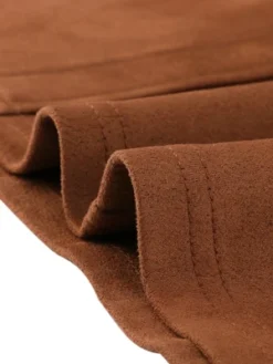 Allegra K Women's High Waist Faux Suede Knee Length A-Line Skirts -Avene Clothing Shop GUEST 5ec7dc25 75bc 499a 9601 4d61b9205b26