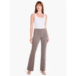 NIC + ZOE 31" Sketched Plaid Bootcut Pant -Avene Clothing Shop GUEST 5fa968bf 407a 4220 b196 ac75cbad330f