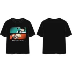 My Hero Academia Bakugo And Deku Women's Black Crop Top Graphic Tee -Avene Clothing Shop GUEST 608d7e40 354b 4cdf 8a95 8e69bd121ffb