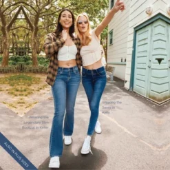 WallFlower Women's Legendary Bootcut Mid-Rise Insta Stretch Juniors Jeans (Standard And Plus) -Avene Clothing Shop GUEST 625b2d05 eb19 4adf aeb9 8d575160c17a