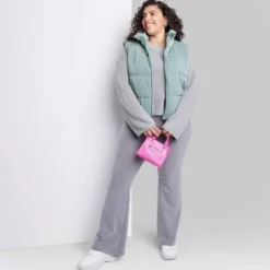 Women's Matte Cropped Puffer Vest - Wild Fable™ -Avene Clothing Shop GUEST 673545aa f14f 4427 9953 8d29f490e20d