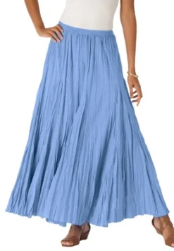 Jessica London Women’s Plus Size Flowing Crinkled Maxi Skirt -Avene Clothing Shop GUEST 6abe2ccc 4507 4510 a4ec 6acfe6e15817