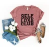 Simply Sage Market Women's Self Love Club Block Short Sleeve Graphic Tee