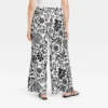 Women's Relaxed Fit Wide Leg Pants - Knox Rose™
