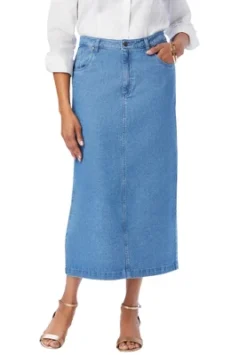 Jessica London Women’s Plus Size True Fit Denim Skirt -Avene Clothing Shop GUEST 72acde08 de88 4398 840a 237008d9206f