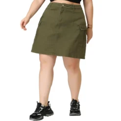 Agnes Orinda Women's Plus Size Skirt A Line Casual Above Knee Zipper Front Flare Skirts 17 Agnes Orinda Women's Plus Size Skirt A Line Casual Above Knee Zipper Front Flare Skirts -Avene Clothing Shop GUEST 74947701 e9cc 4df2 a327 f492f1fc1029
