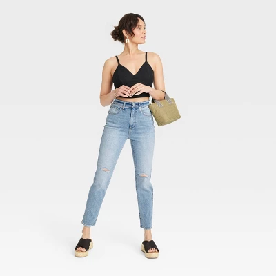 Women's High-Rise 90's Slim Jeans - Universal Thread™ 2 Women's High-Rise 90's Slim Jeans - Universal Thread™ - Image 2